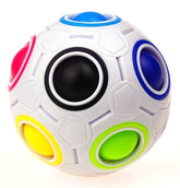YJ Mini Rainbow Ball Magic Cube Puzzle Toy